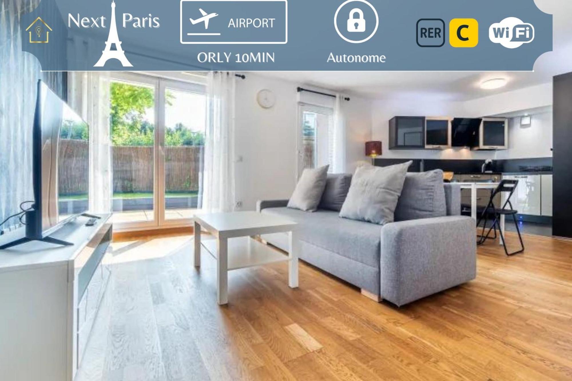 Ferienwohnung Escale Athis Orly Airport 8 Min Exterior foto